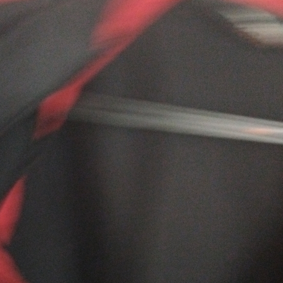 Men's Black and Red " Warm Up Jacket - Picture 9 of 15